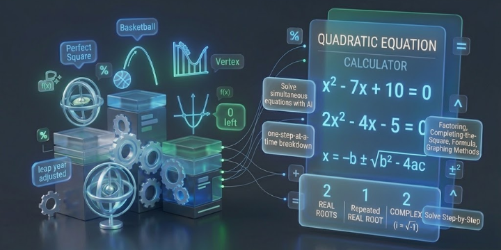 Quadratic Equations Calculator